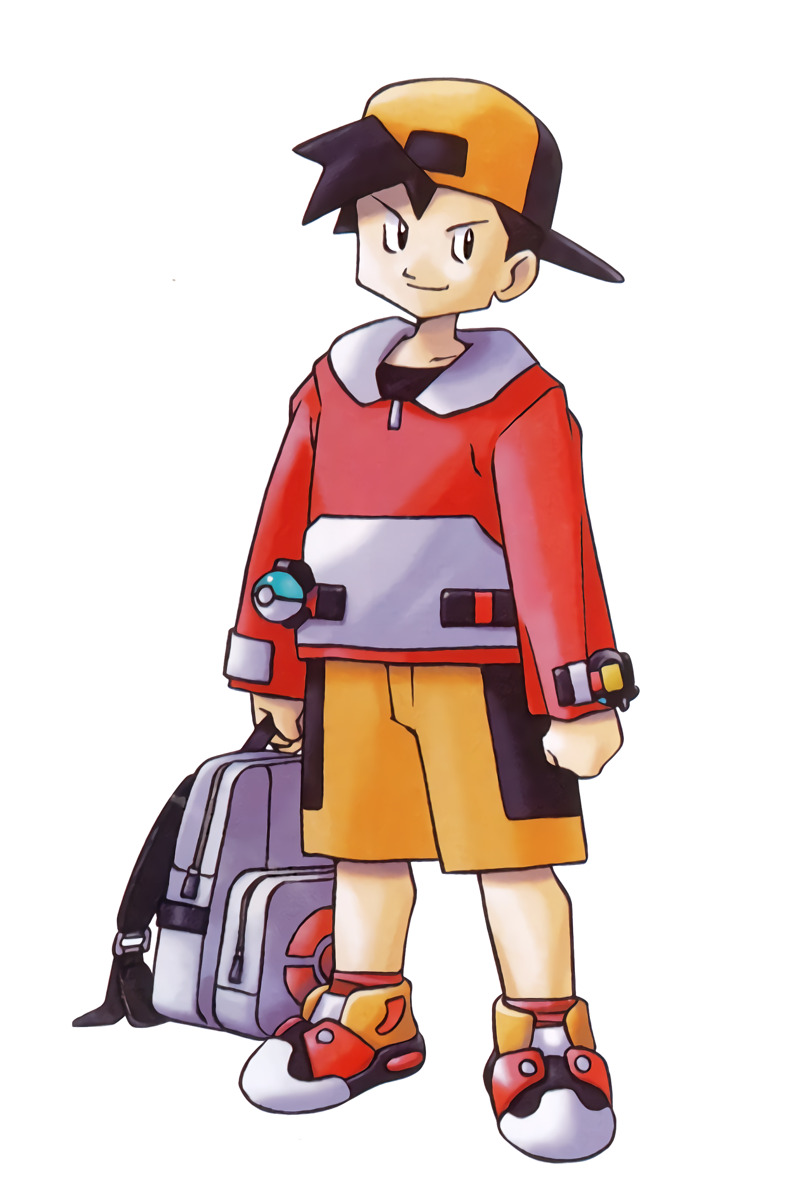 hirespokemon:circa 1997, The main protagonist of Pokémon Gold and Silver by Ken
