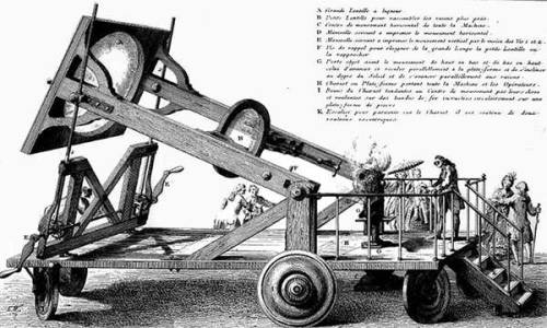 Antoine Lavoisier’s Solar Powered Diamond Combustion Machine,Today considered the “fathe