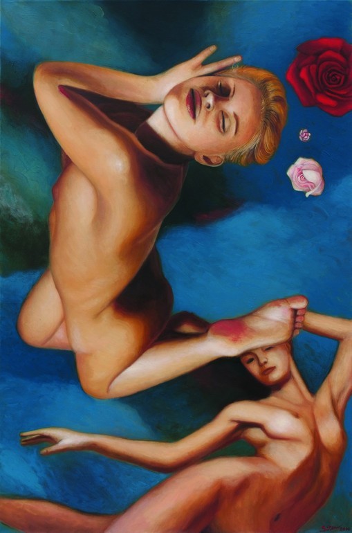 artbeautypaintings:  Flowers - Salvatore Santoddi 