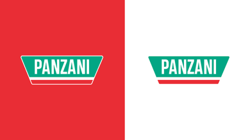 Redesign du logo de la marque de pâtes Panzani par Damien. // Redesign of Panzani pasta brand 