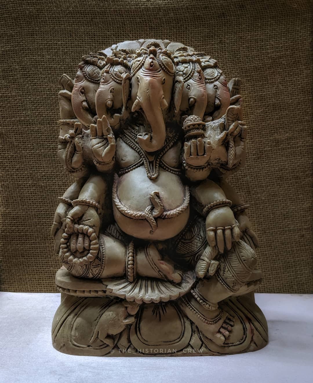 Hindu Cosmos - Panchamukhi Ganesha - Raja Dinkar Kelkar museum,...