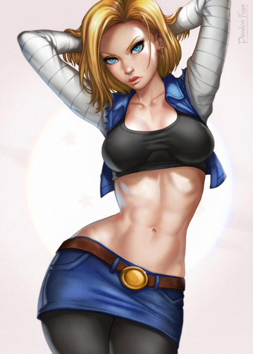 art-of-cg-girls:  Android 18 by dandonfuga porn pictures