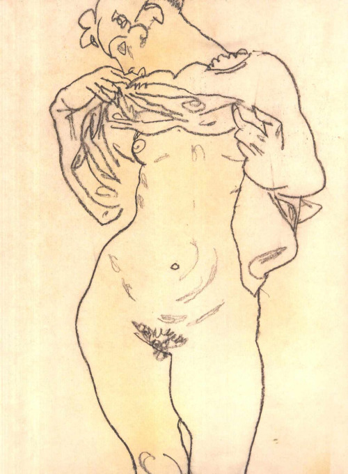dappledwithshadow:Egon SchieleSalvador Dalí