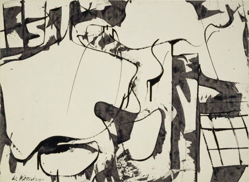 nobrashfestivity:      Willem de Kooning, Untitled, 1949