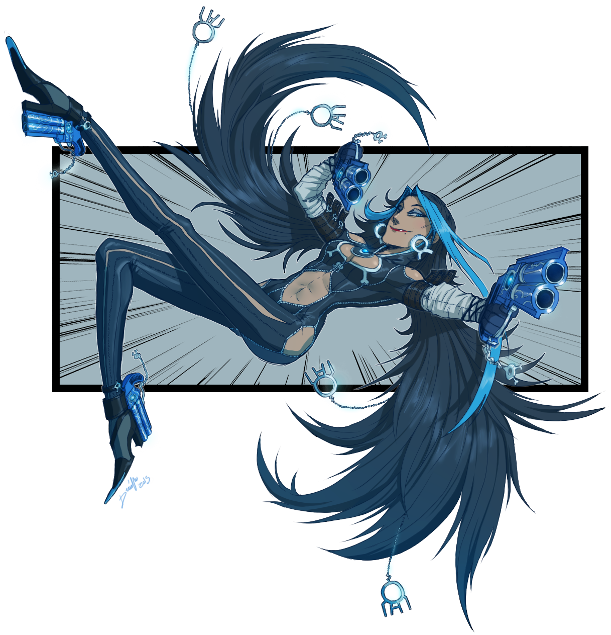 denimecho:  Bayonetta’s battle theme reminds me too much of ORAS Shelly. Hence