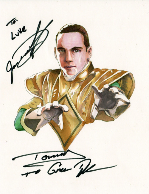 Go Green Ranger, Go!!!AKA: That one time when I met my childhood hero at a comic convention&hell