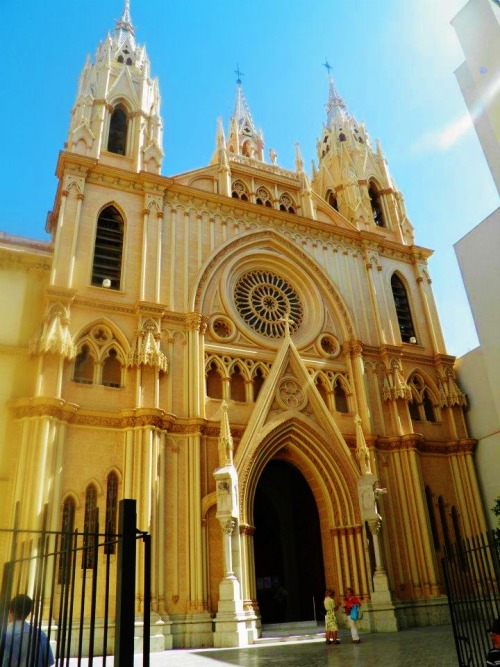 Malaga, Spain. Sunshine&rsquo;s peeping through.