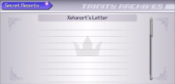 chachacharlieco:  projectdestati: jojo56830:  nortmare: clean xehanorts letter template, do with it what you will   (x)