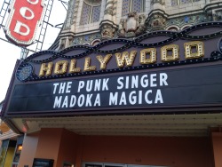 kamika-star:  saw the third madoka movie yesterday where madoka goes through a rebellious phase and becomes a punk singer 
