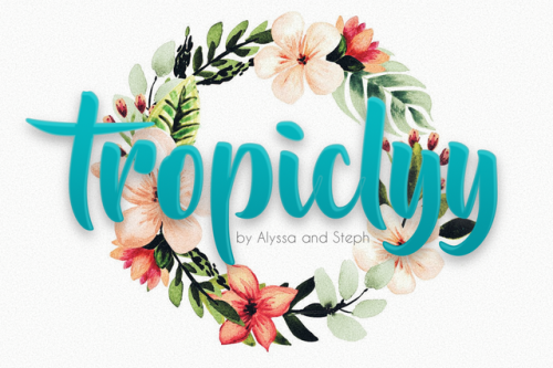 headers I made for my beautiful friends Alyssa and Steph for @tropiclyy (header with image as backgr