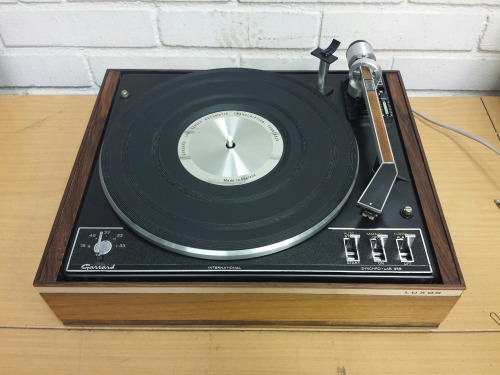 Luxor SV 413 3-Speed Fully-Automatic Transcription Turntable, 1970s(?). Garrard Synchro-Lab SL 95B