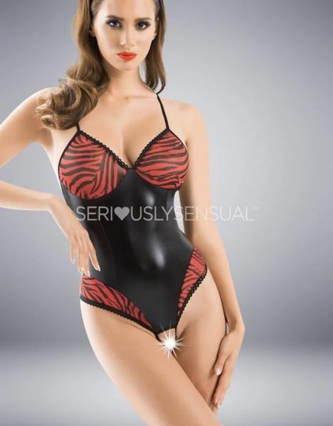 SASHA BODY BLACK RED