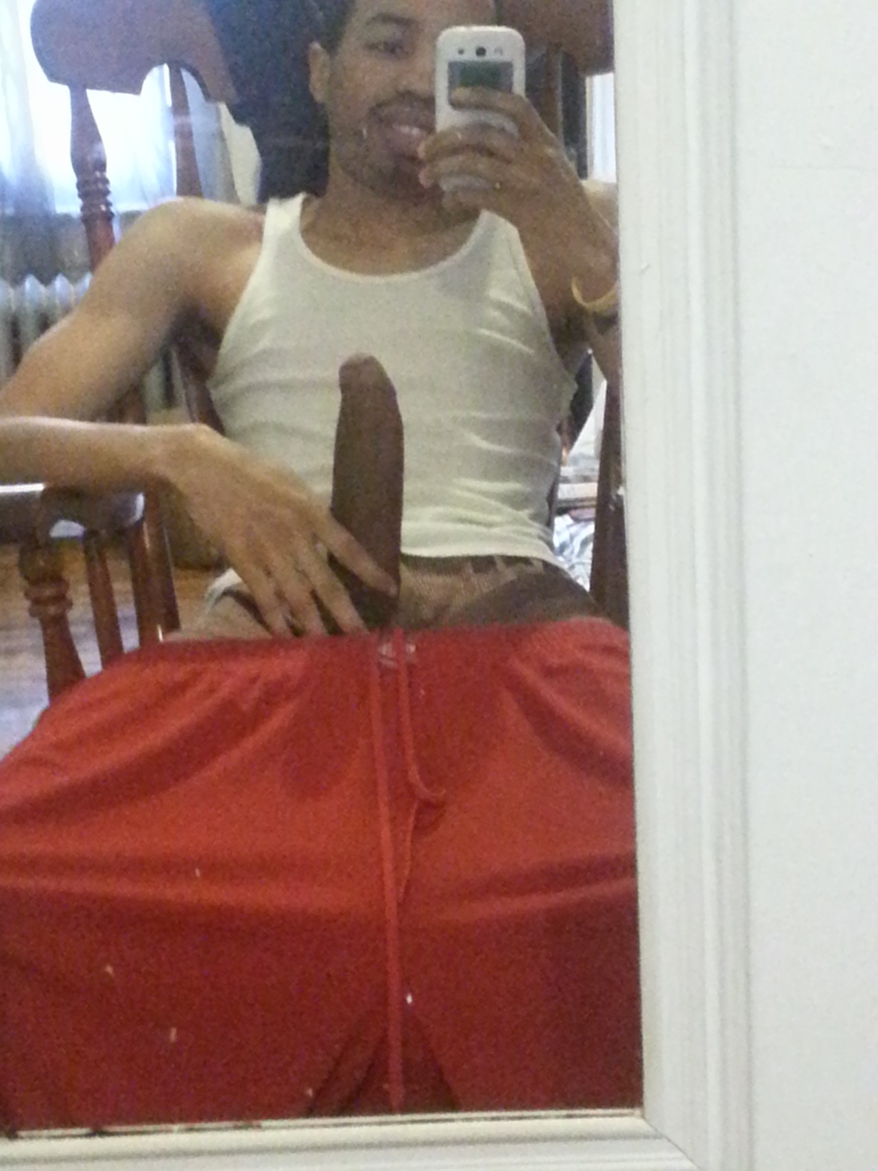 guyswithcellphones:  Another submission from our long uncut friend! His previous