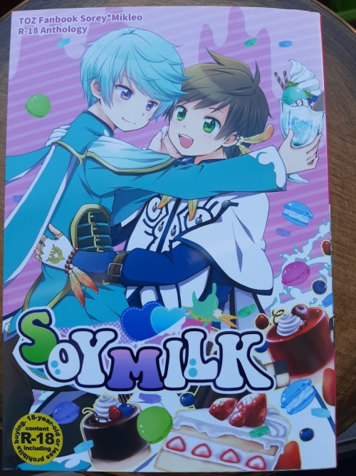 SALES POSTDoujinshi SOYMILK Anthology: 30€If you’re interested please send me a message on tumblr or