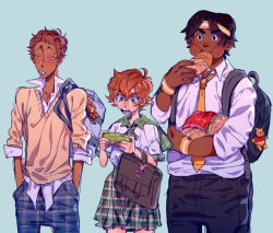 Mintpeanut: School Uniform!!!!!