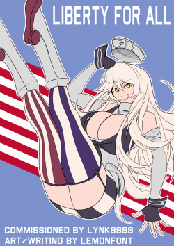 lemonfontart: My next comic for the month of april Liberty for All A Kancolle porn parody featuring Yuri, Corruption, Expansion and other things! Coming very soon. Like, this week even.  ;9