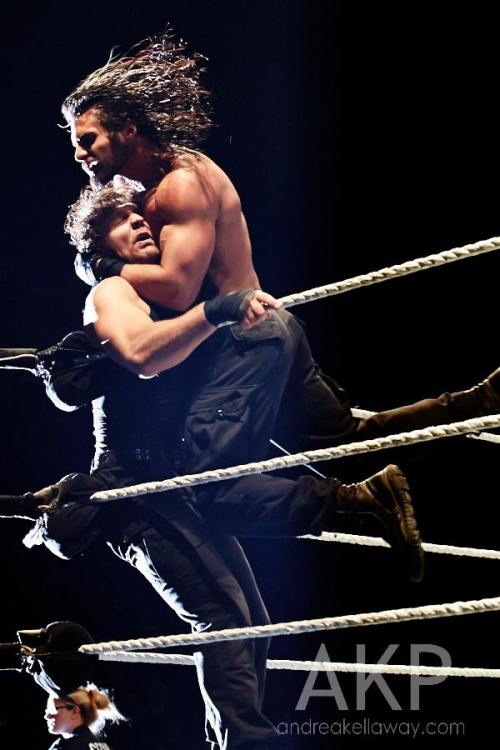 Porn Pics believeintheshieldwwe:  Seth Rollins vs Dean