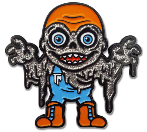 brokehorrorfan: Lunar Crypt Co. has launched a line of wrestling-inspired horror enamel pins dubbed 
