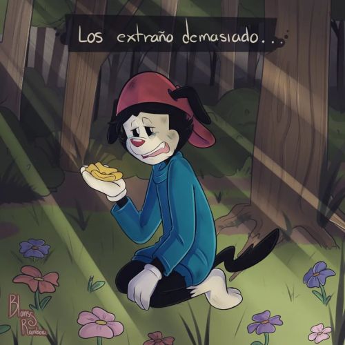 Wakko sad Tramatizando a personajes que amo&hellip; Caí ante la tentación de mi am