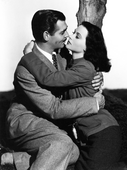 Clark Gable, Hedy Lamarr / publicity still for King Vidor’s Comrade X (1940)