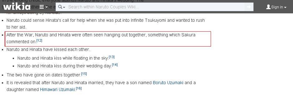 NaruHina, Naruto Couples Wiki