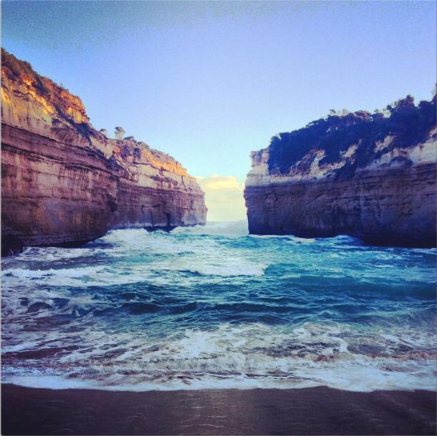 livelovesurfskate:  Another beautiful winter day at Loch Ard Gorge in Victoria