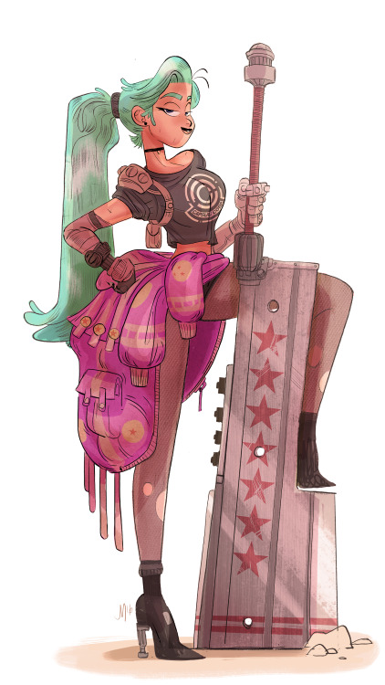 jasonmclean:Final Fantasy Bulma! 