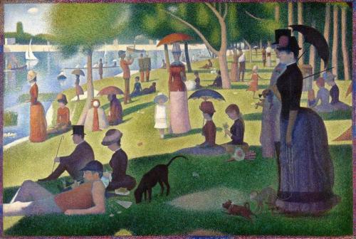 MWW Artwork of the Day (4/1/16)Georges-Pierre Seurat (French, 1859-1891)Sunday Afternoon on the Isla