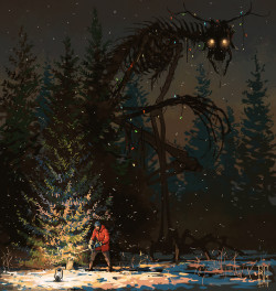 morbidfantasy21: Christmas Tree by Boris Groh  