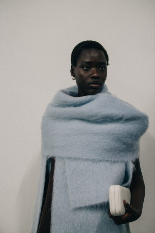 estudioartefacto:Backstage at Jil Sander,