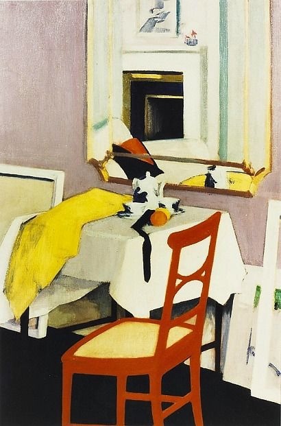 Interior with Red Chair, Francis Campbell Boileau Cadell328/366 Chairs