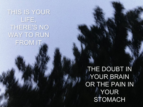 XXX lyricsthatmakeyoufeel:  Clairvoyant // The photo