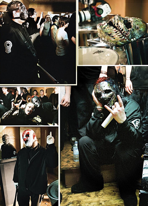 corey-todd: Behind The Scenes of Slipknot’s Duality Music Video / 2004 Photo By: Paul Harries