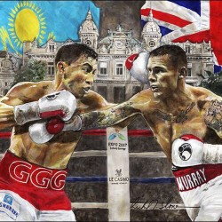 boxinghype:  Official artwork for Saturday’s