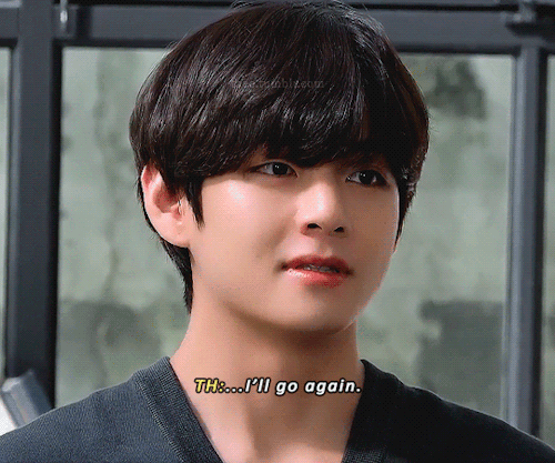 Tae Cutely Messing Up His Lines + Bonus: A Very Endeared Hyung Line: