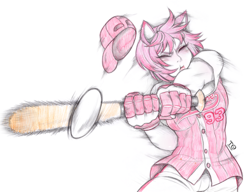 tabletorgy-art: don’t give this girl something to swing at you some amy rose sketches based on