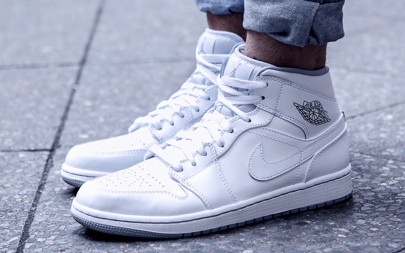 air jordan 1 white wolf grey