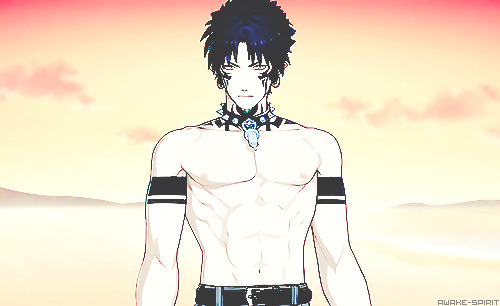 envy-and-pride:   envy-and-pride:  DRAMAtical Murder :Â Beach scene // Aoba x Ren
