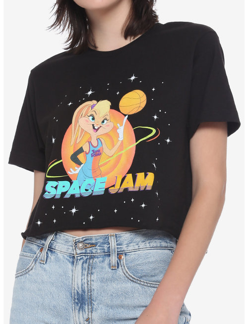 Lola Space Jam crop top found at Hot Topic.