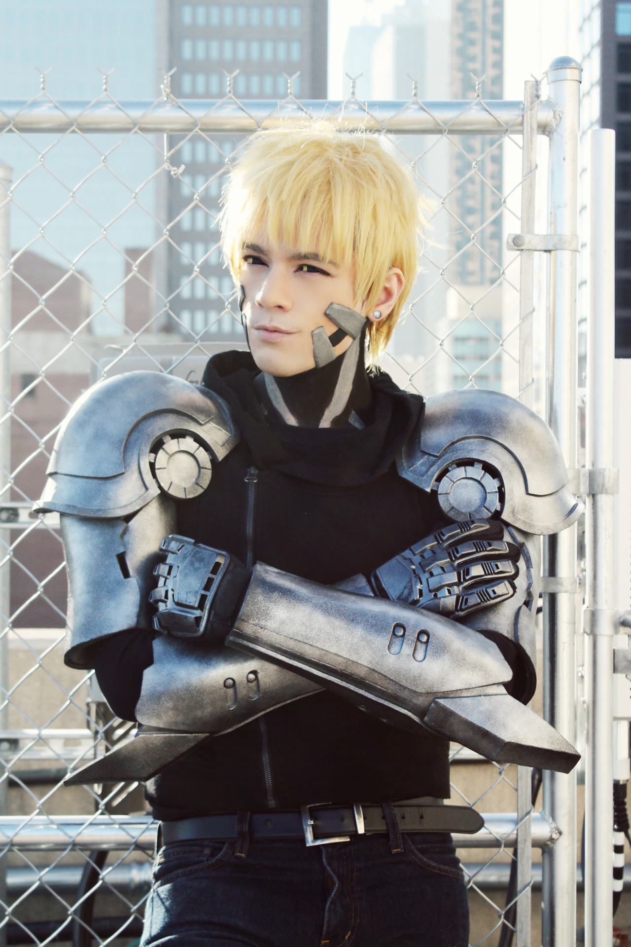 nipahdubs:  “They call me Genos! I am a cyborg fighting for justice by myself!”