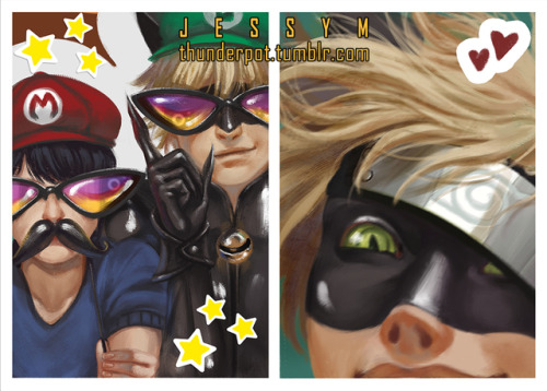 thunderpot:Ahooooy!Here I am once moreee ~~~ this time with the photoboth pics that were actually ma
