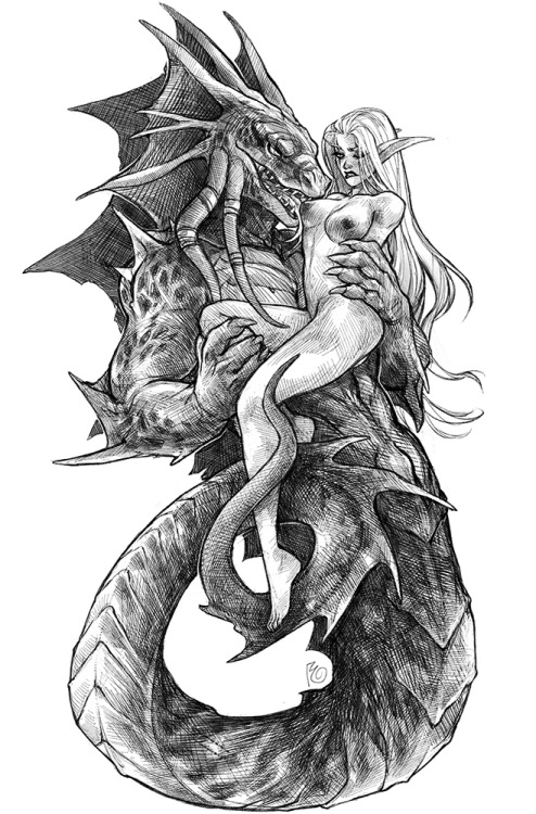 not-human-philia:    Appetizer by  harag 