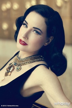 halfwayoutofthedarkness:  Dita Von Teese by Vishesh Verma for Cosmopolitan India, December 2012 