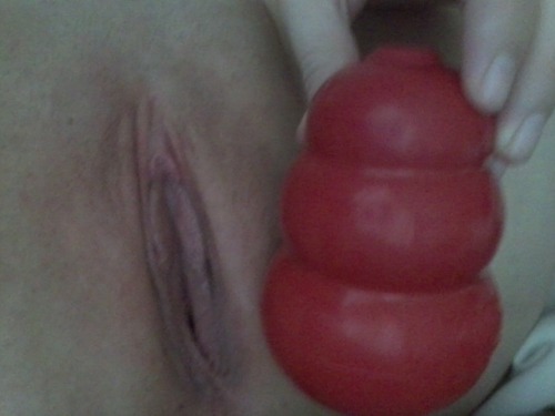 Porn photo nastycunt4use:  Just got a new kong toy to