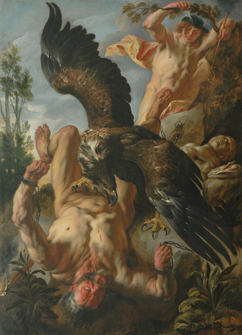 Jacob Jordaens, Prometheus Bound, 1640. Oil on canvas, 245 x 178 cm. Wallraf–Richartz Museum, Cologn