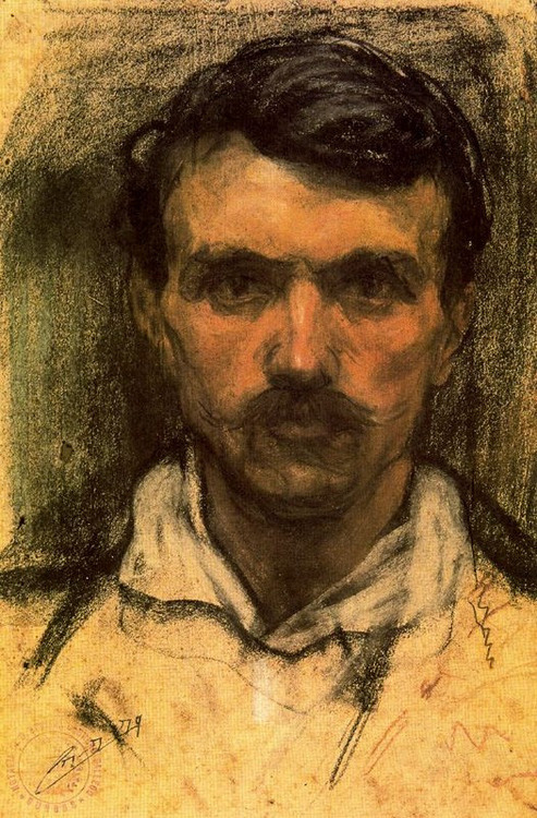 antonio-m:Nicanor Piñole Rodríguez (self-portrait)