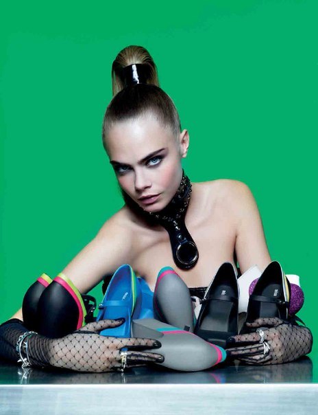 cara-made-me-do-it:  Cara Delevingne - Plastic Dreams by Karl Lagerfeld 