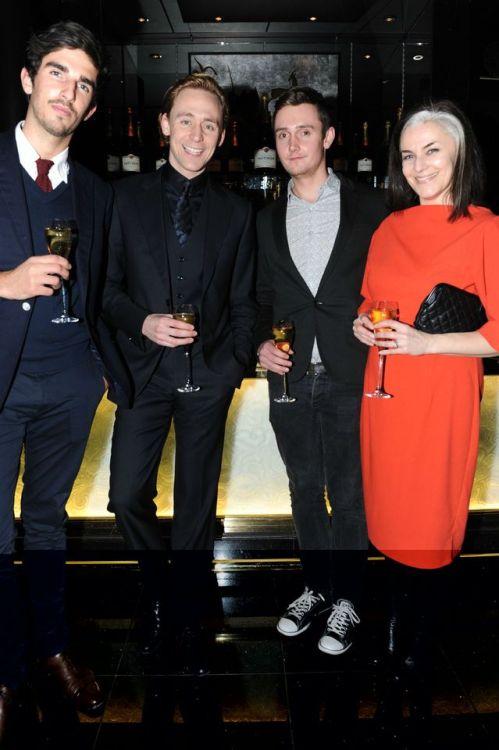 lolawashere:Tom Hiddleston attends the Bafta Rising Stars party, hosted by Orange and Esquire at The