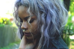 blackhimexxx:  144thdimension:  lasnoot:  I’m rough at times  📷 taken by 9th Sage  Jajfucnei  She beautiful af.