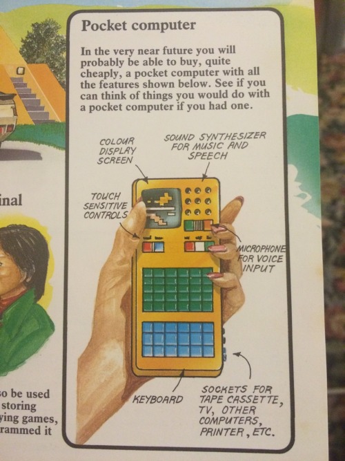 gunmetalskies: grimelords: saw a very cool iphone in this book about computers from the 70s I found 